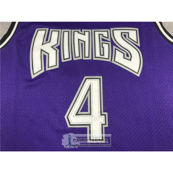Camiseta Sacramento Kings Chris Webber Mitchell & Ness 1998-99 Negro